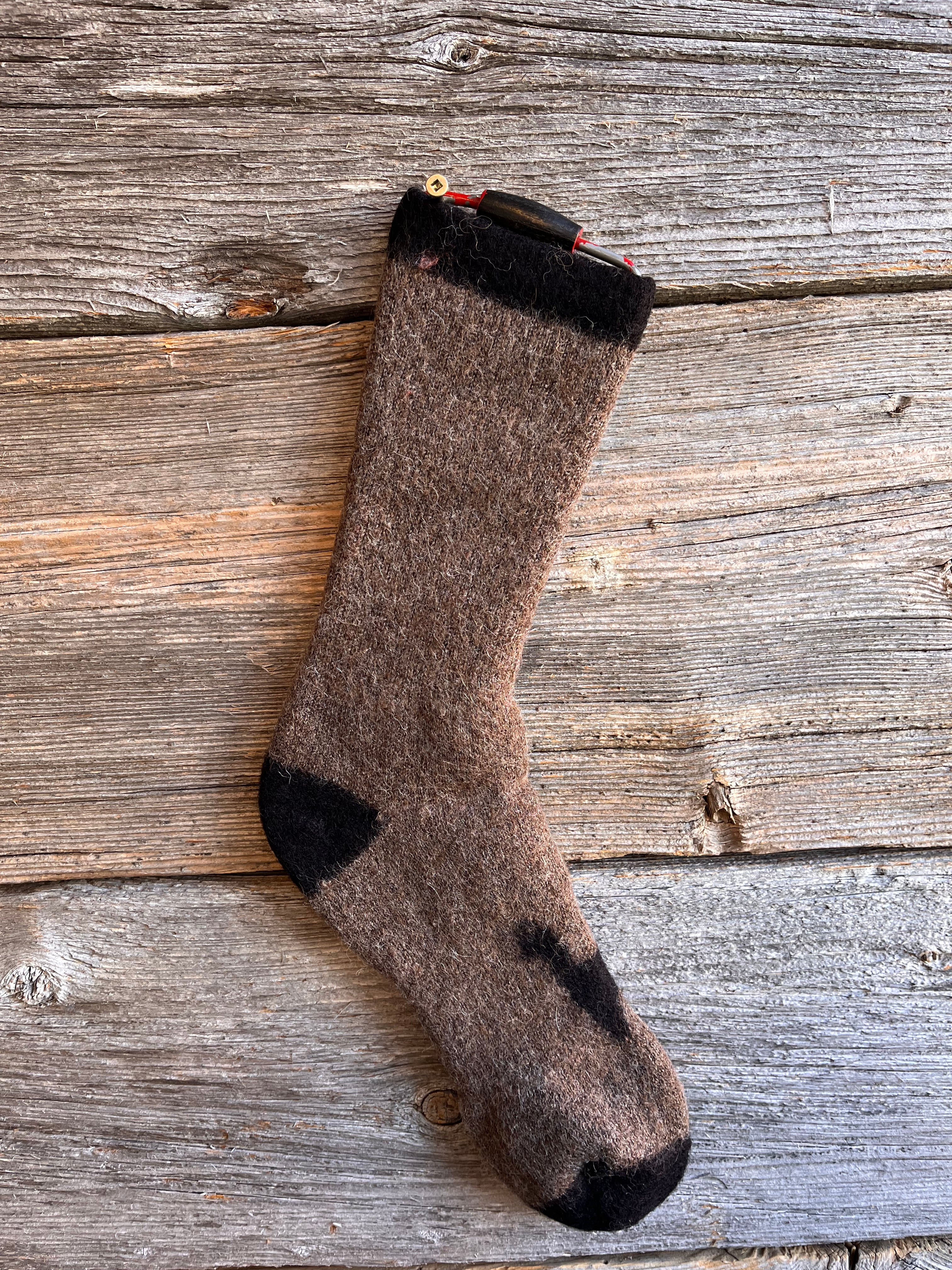 Alpaca Thermal Socks Brown