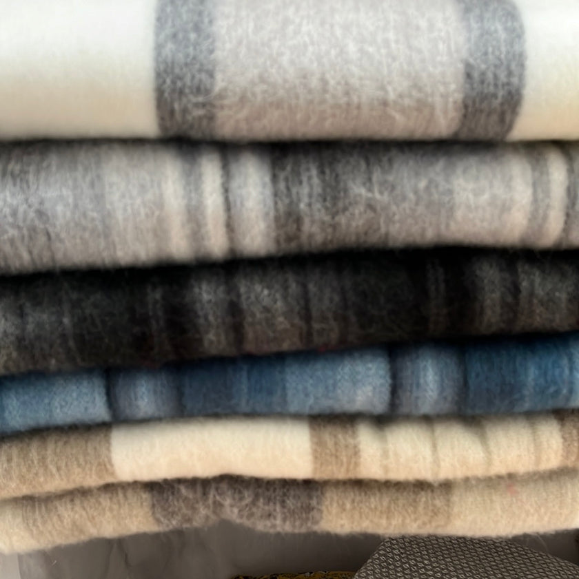 Brushed Alpaca Throw