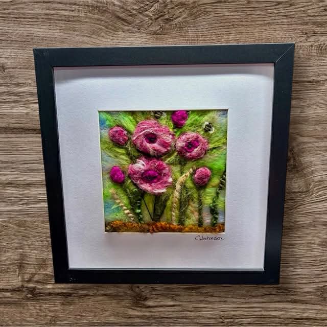 Spring Flowers Needle Felting Workshop