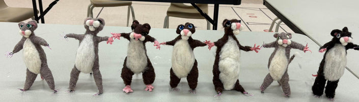 Dancing Rat Needle Felting Workshop