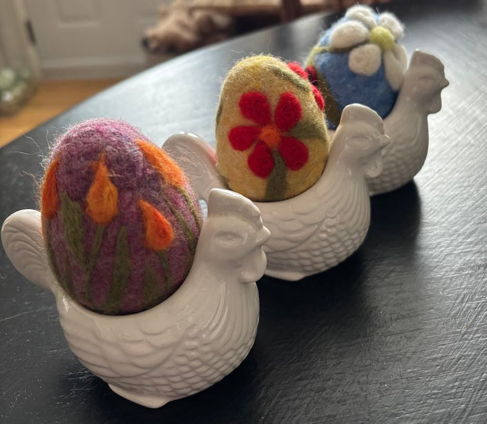 Felted Easter Eggs Workshop