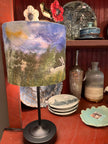 Wet Felted Lampshade