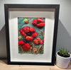 Pretty in Red (a needle felting workshop)