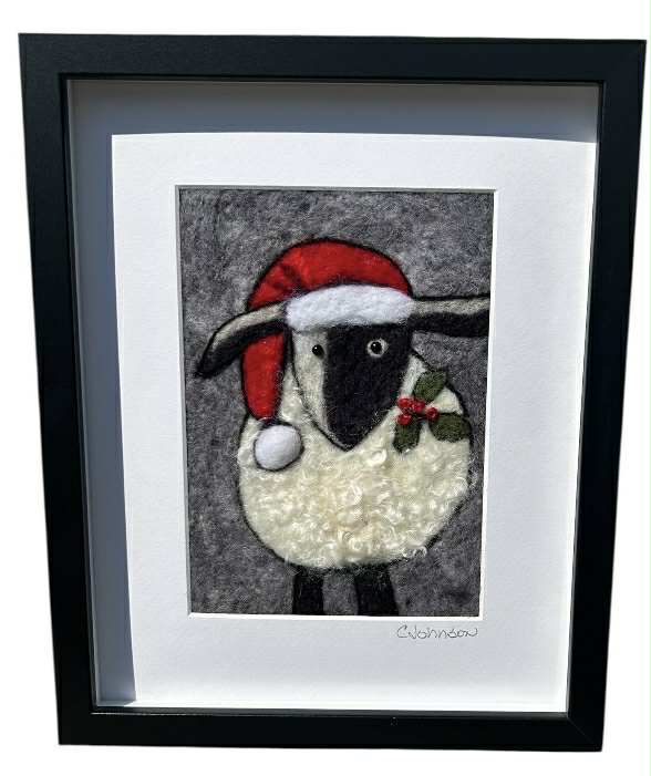 Christmas Sheep Needle Felting Workshop