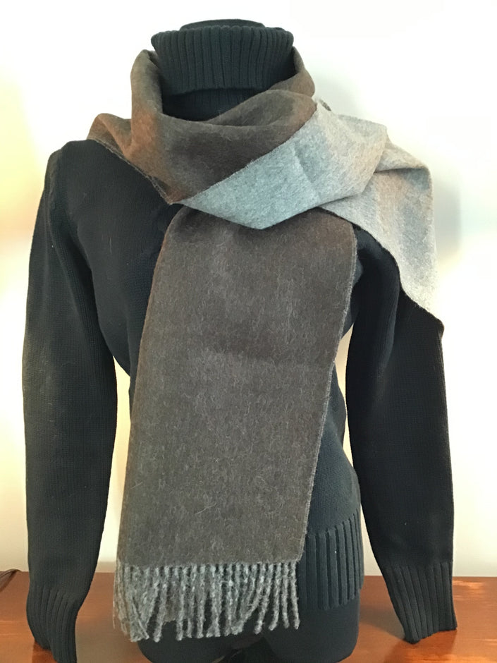 100% Superfine Double Face Alpaca Scarf