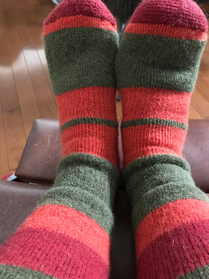 Alpaca Terry Thermal Socks